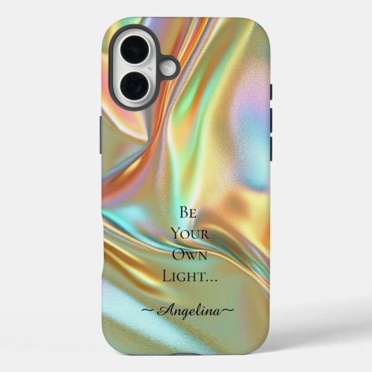 ホログラフィック エステティック Case-Mate iPhoneケース (裏面)