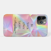 ホログラフィック エステティック Case-Mate iPhoneケース (裏面(横))