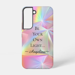 ホログラフィック エステティック SAMSUNG GALAXY S22ケース