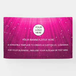 ホログラフィック スパークル オパール イリデッセント ビジネス サイン 横断幕