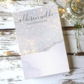 ホログラフィック パープル グリッター ラグジュアリー グラム 虹彩 ポストイット