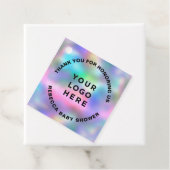 ホログラフィック モダン サンクス ユニーク フェイバータグ (インサイチュ)