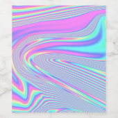 ホログラフィック ワインラベル (シングルラベル)