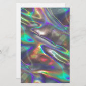 ホログラフィック 便箋 (正面/裏面)