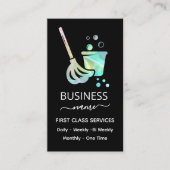 ホログラフィックOFFICEクリーニングサービス コーリングカード (正面)