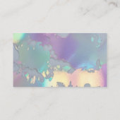 ホログラフィックopal名刺 名刺 (裏面)