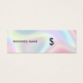 ホログラフィッモダンクミニマルシシンプルックラベル (正面)