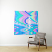 ホログラフィパーソナライズされたック波に名前を付ける タペストリー (インサイチュ)