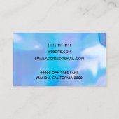 ホログラフィフェイクックカスタム名刺 名刺 (裏面)