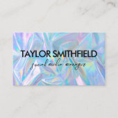 ホログラフィフェイクックカスタム名刺 名刺 (正面)