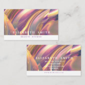 ホログラフィフェイクックカメレオンネオン名刺 名刺 (正面/裏面)