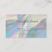 ホログラフィフェイクックカメレオン名刺 名刺 (裏面)