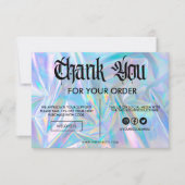 ホログラフィフェイクックカラーありがとうメディア挿入 (正面)