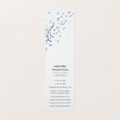 ホログラフィフェイクックハートグリッター 名刺 (内部フラット)