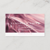 ホログラフィフェイクックピンクネオン名刺 名刺 (裏面)