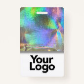 ホログラフィフェイクックプロフェッショナルCNAナース写真名 バッジ (裏面)