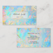 ホログラフィフェイクック光テクスチャ 名刺 (正面/裏面)