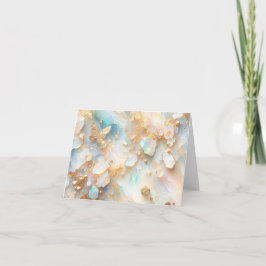 ホログラフィフェイクック光月石金ゴールド蝶 カード