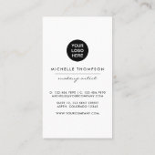 ホログラフィフェイクック名刺 名刺 (裏面)