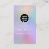 ホログラフィフェイクック名刺 名刺 (正面)