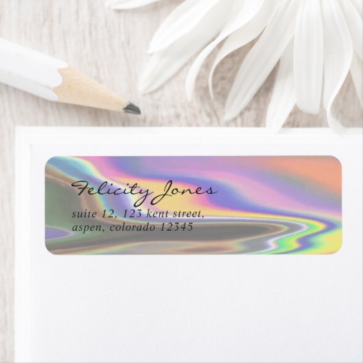 ホログラフィフェイクック ラベル (インサイチュ)