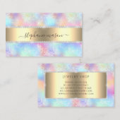 ホログラフィフェミニンックグリッターダイヤガーリーン コーリングカード (正面/裏面)