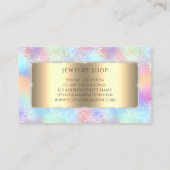 ホログラフィフェミニンックグリッターダイヤガーリーン コーリングカード (裏面)