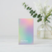 ホログラフィモダンックのメイクアップアーティスト 名刺 (スタンド正面)