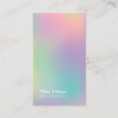 ホログラフィモダンックのメイクアップアーティスト 名刺 (正面)