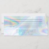 ホログラフィモダンックエレガントギフト証書 (裏面)