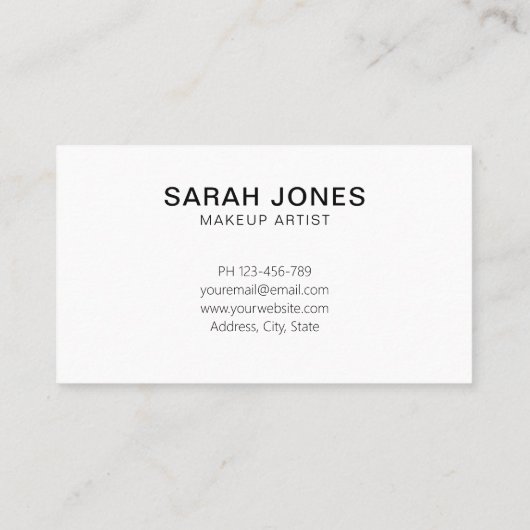 ホログラフィモダンックエレガント名刺 名刺 (裏面)