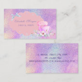 ホログラフィモダンックケーキミキサーベーカリー 名刺 (正面/裏面)