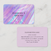 ホログラフィモダンックサロン 名刺 (正面/裏面)