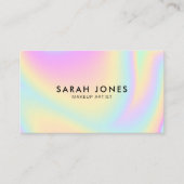 ホログラフィモダンックトレンディー名刺 名刺 (正面)