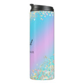 ホログラフィモダンックパステルグリッター タンブラー (回転右)