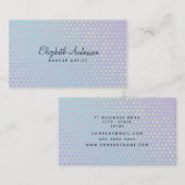 ホログラフィモダンックフェイク名刺 名刺 (正面/裏面)