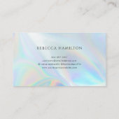 ホログラフィモダンック企業の所有者 名刺 (裏面)