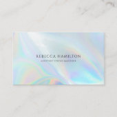 ホログラフィモダンック企業の所有者 名刺 (正面)