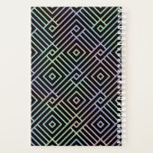 ホログラフィモダンック対称パターン – プランナー (裏面)