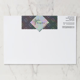 ホログラフィモダンック対称 – 紙パッド ペーパーパッド