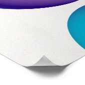 ホログラフィモダンック80年代 ポスター (角)