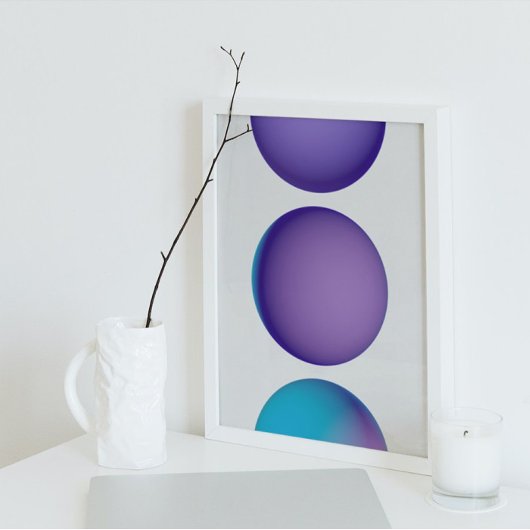 ホログラフィモダンック80年代 ポスター