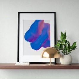 ホログラフィモダンック80年代 ポスター