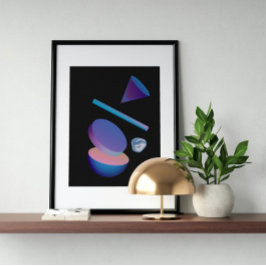 ホログラフィモダンック80年代 ポスター