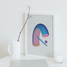 ホログラフィモダンック80年代 ポスター