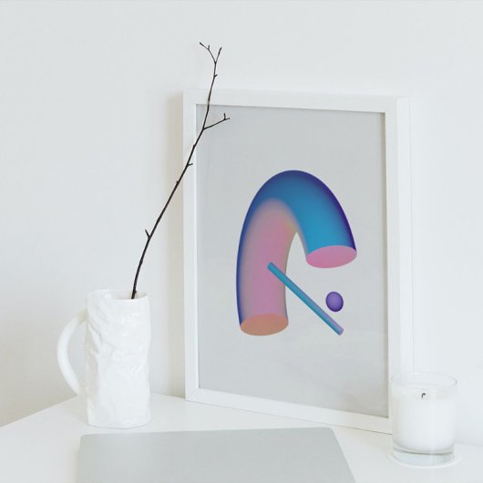 ホログラフィモダンック80年代 ポスター