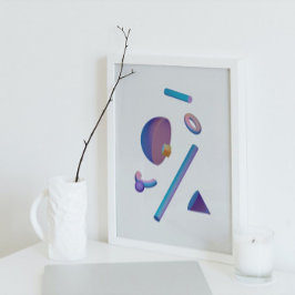 ホログラフィモダンック80年代 ポスター