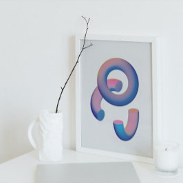 ホログラフィモダンック80年代 ポスター