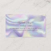 ホログラフィモダンック、グリッターリップロイヤリティカード ロイヤリティカード (裏面)