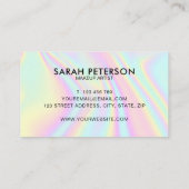 ホログラフィモダンック 名刺 (裏面)